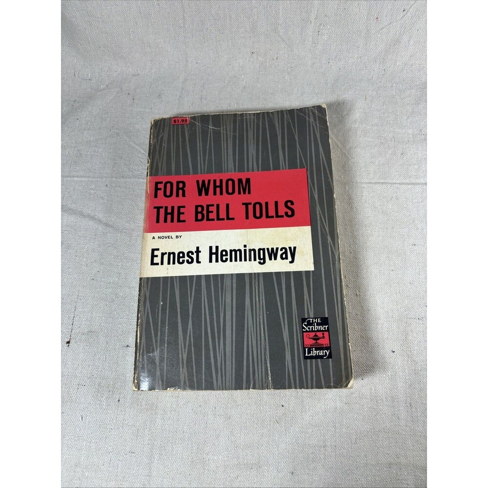 For Whom The Bell Tolls Ernest Hemingway 1940~Trade Paperback Scribner Book